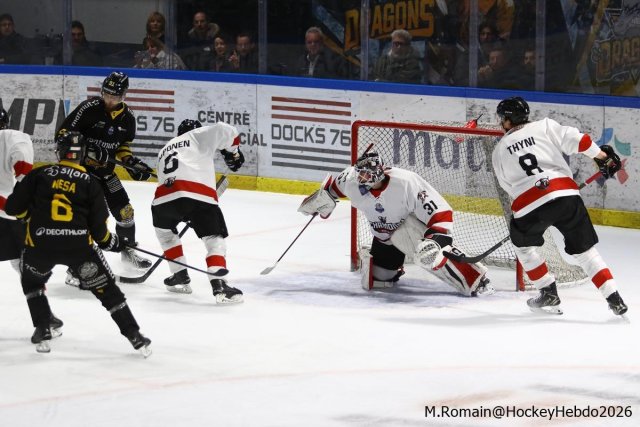 Photo hockey match Rouen - Chamonix  le 20/01/2026