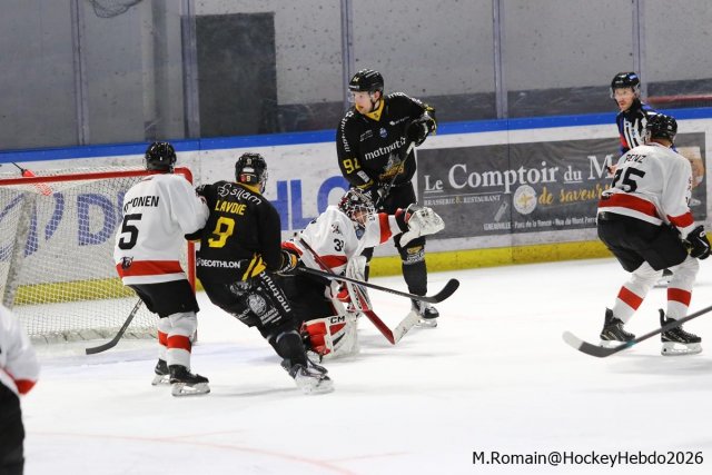 Photo hockey match Rouen - Chamonix  le 20/01/2026