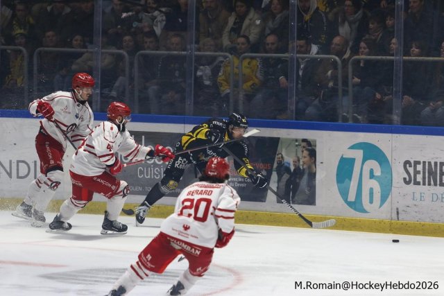 Photo hockey match Rouen - Briançon  le 23/01/2026