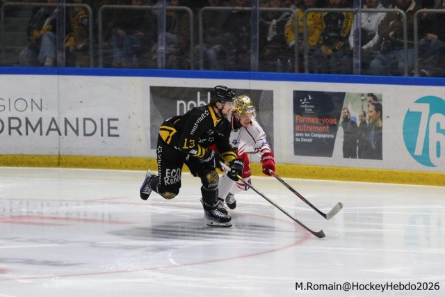 Photo hockey match Rouen - Briançon  le 23/01/2026