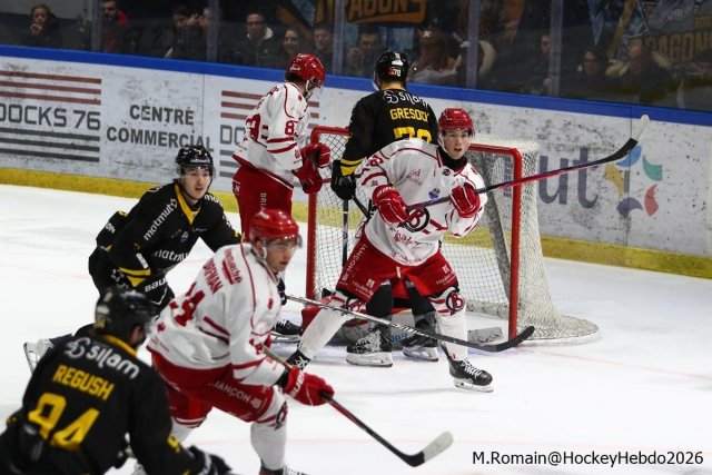 Photo hockey match Rouen - Briançon  le 23/01/2026
