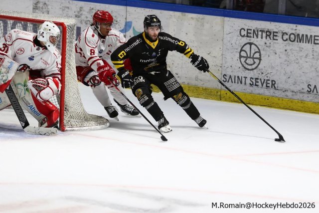 Photo hockey match Rouen - Briançon  le 23/01/2026