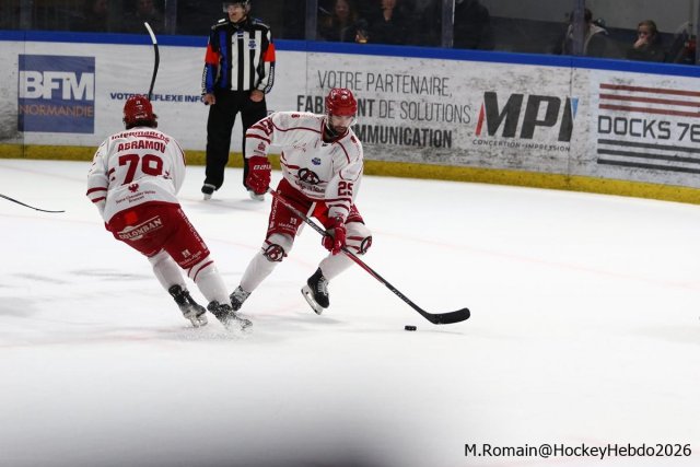 Photo hockey match Rouen - Briançon  le 23/01/2026