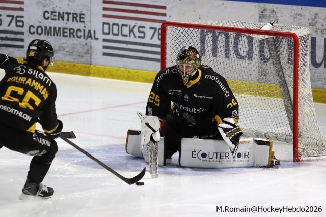Photo hockey match Rouen - Briançon  le 23/01/2026