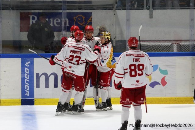 Photo hockey match Rouen - Briançon  le 23/01/2026