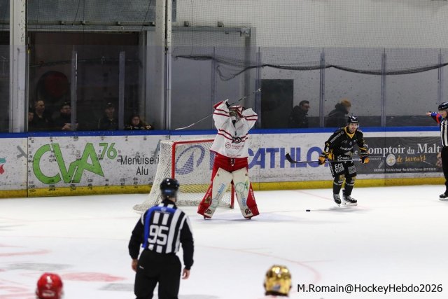 Photo hockey match Rouen - Briançon  le 23/01/2026