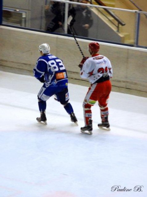 Photo hockey match Reims* - Amnéville le 28/11/2009
