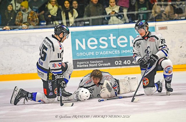 Photo hockey match Nantes - Courchevel-Méribel-Pralognan le 24/01/2026