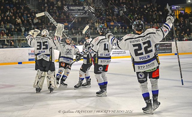 Photo hockey match Nantes - Courchevel-Méribel-Pralognan le 24/01/2026