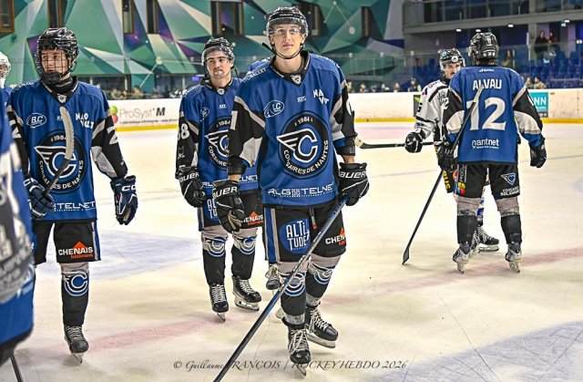 Photo hockey match Nantes - Courchevel-Méribel-Pralognan le 24/01/2026