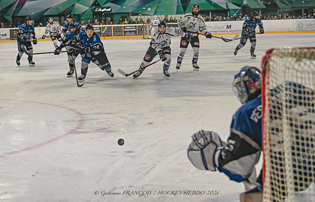 Photo hockey match Nantes - Courchevel-Méribel-Pralognan le 24/01/2026