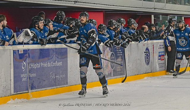 Photo hockey match Nantes - Courchevel-Méribel-Pralognan le 24/01/2026