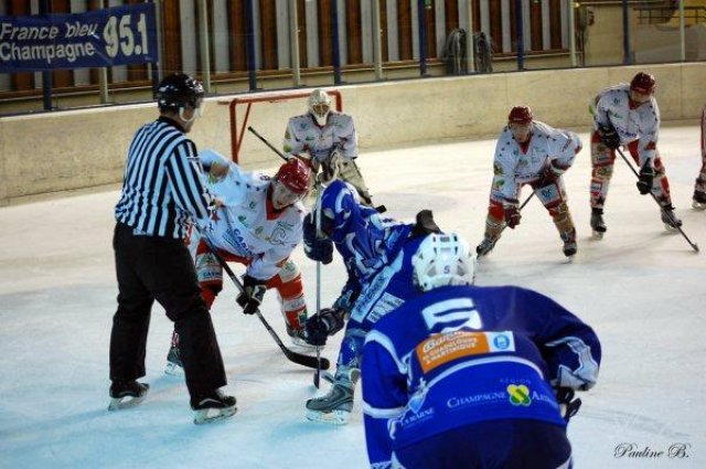 Photo hockey match Reims* - Amnéville le 28/11/2009