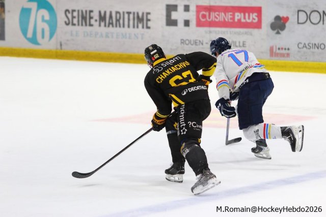 Photo hockey match Rouen - Nice le 30/01/2026