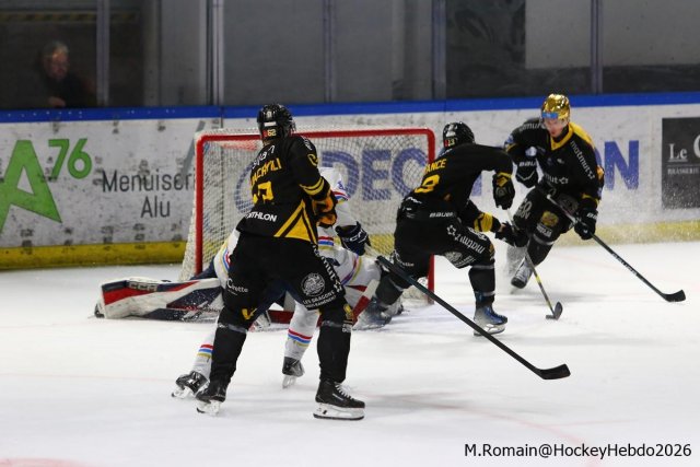 Photo hockey match Rouen - Nice le 30/01/2026