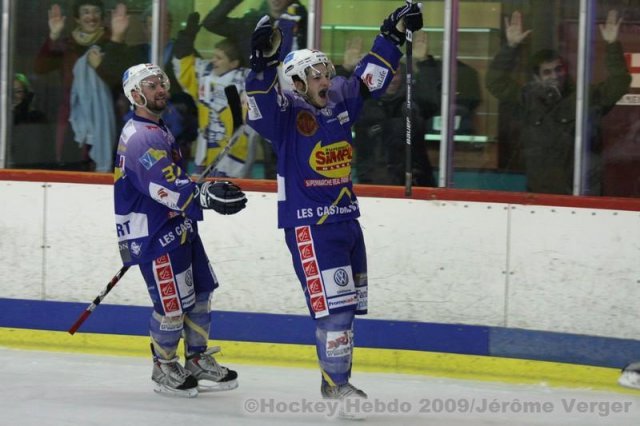 Photo hockey match Avignon - Cergy-Pontoise le 28/11/2009