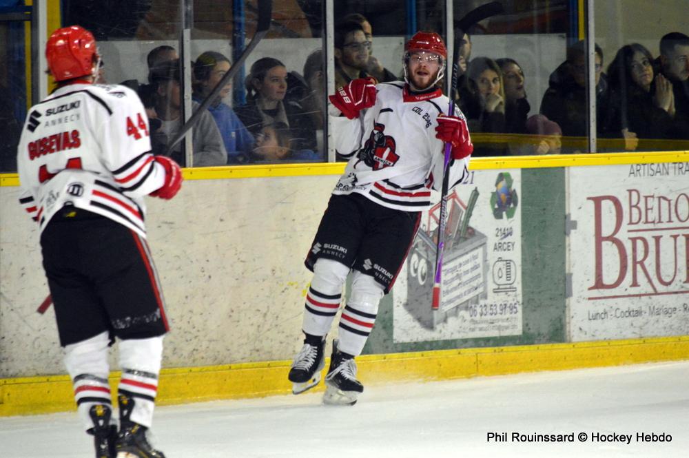 Dijon  3 - 8 Annecy