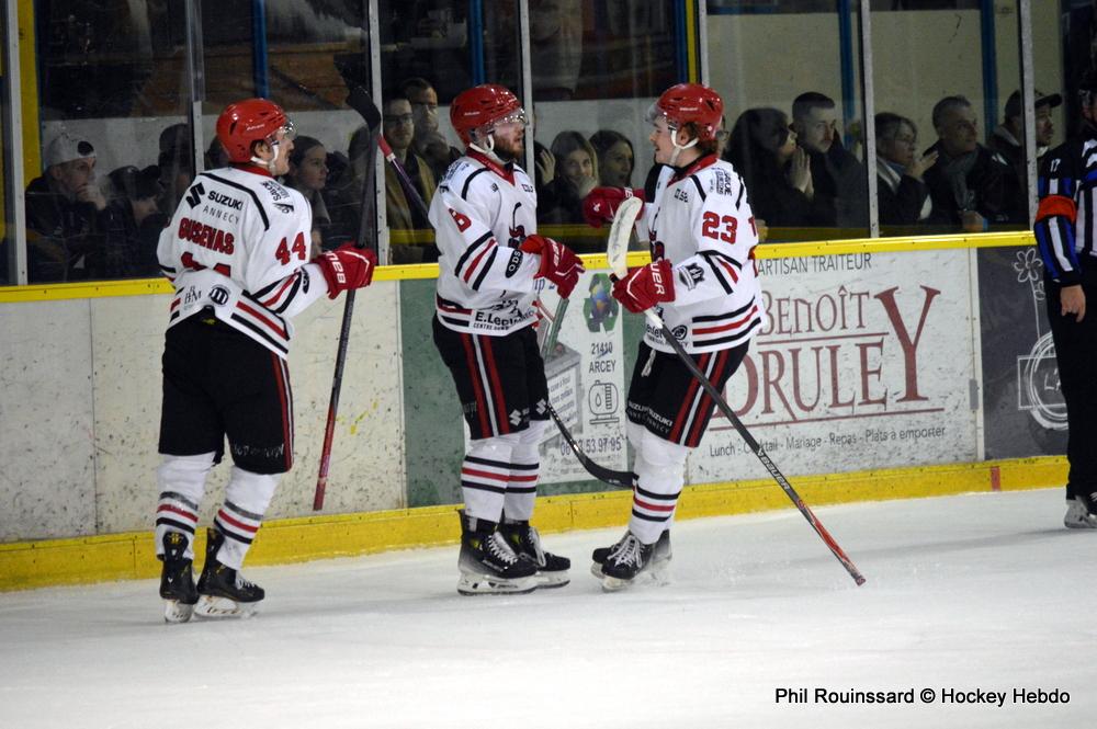 Dijon  3 - 8 Annecy