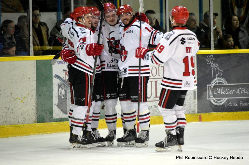 Dijon  3 - 8 Annecy