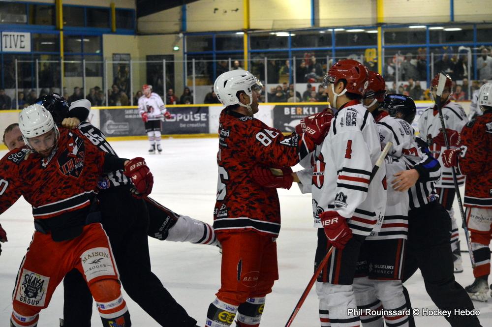 Dijon  3 - 8 Annecy