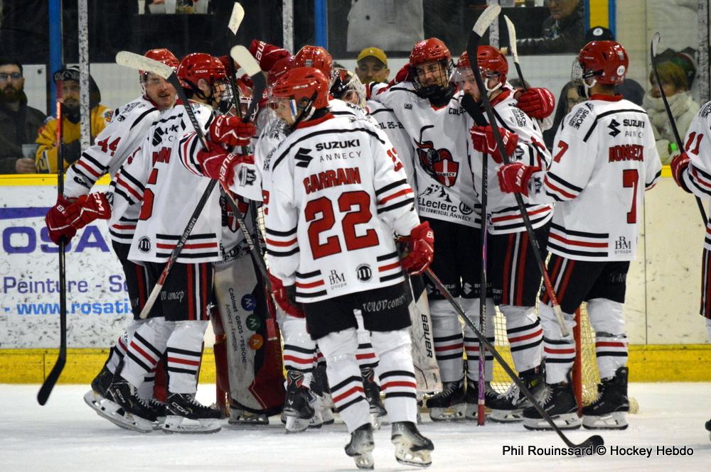 Dijon  3 - 8 Annecy