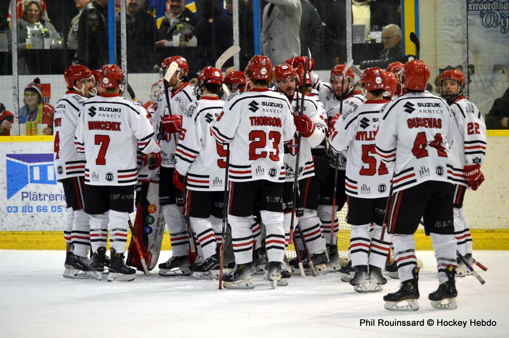 Dijon  3 - 8 Annecy