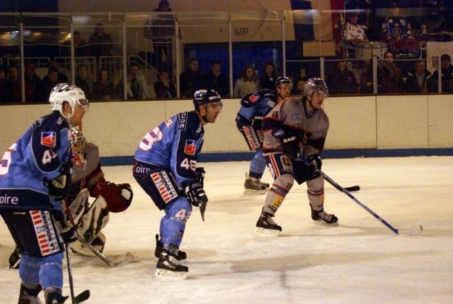 Photo hockey match Angers  - Grenoble  le 01/12/2009