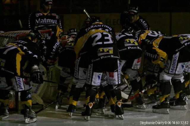 Photo hockey match Rouen - Briançon  le 01/12/2009