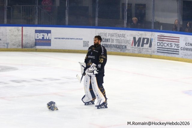 Photo hockey match Rouen - Grenoble  le 19/02/2026