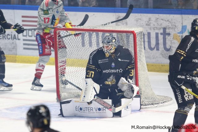 Photo hockey match Rouen - Grenoble  le 19/02/2026