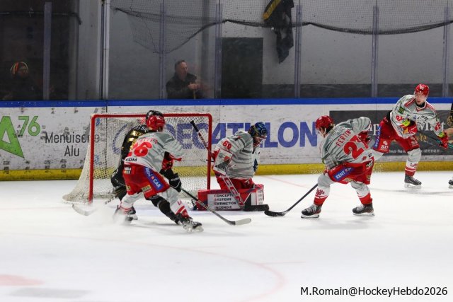 Photo hockey match Rouen - Grenoble  le 19/02/2026