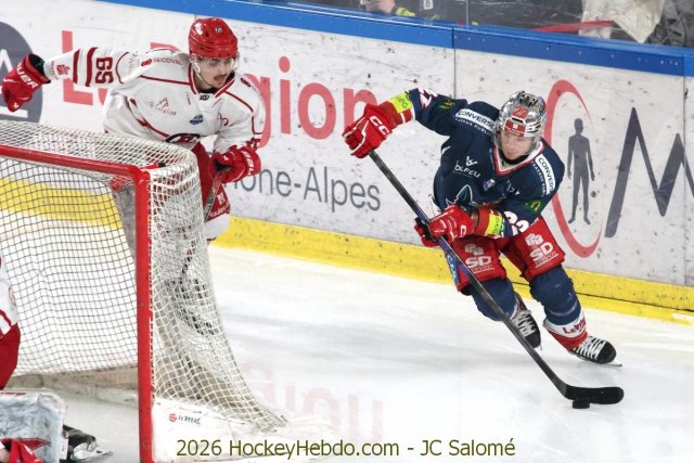 Photo hockey match Grenoble  - Briançon  le 24/02/2026