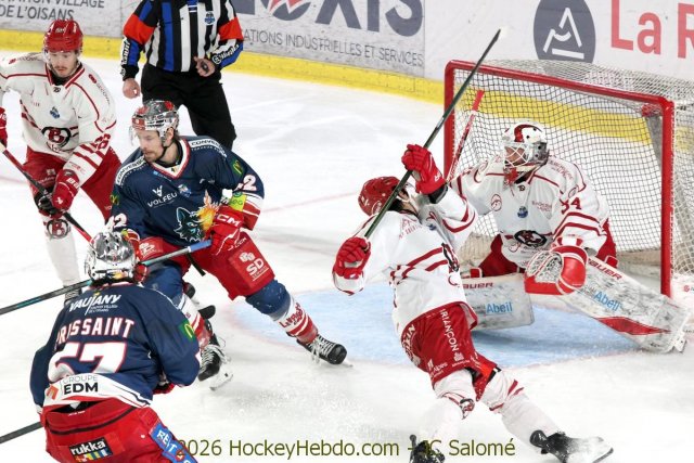 Photo hockey match Grenoble  - Briançon  le 24/02/2026