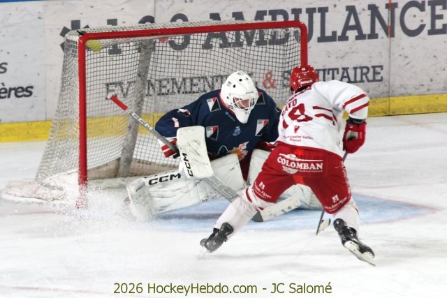 Photo hockey match Grenoble  - Briançon  le 24/02/2026
