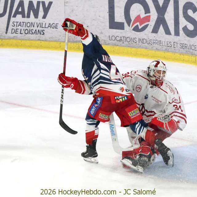 Photo hockey match Grenoble  - Briançon  le 24/02/2026