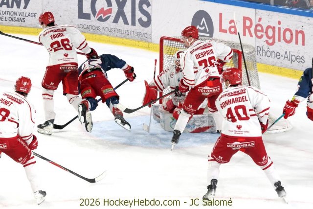 Photo hockey match Grenoble  - Briançon  le 24/02/2026