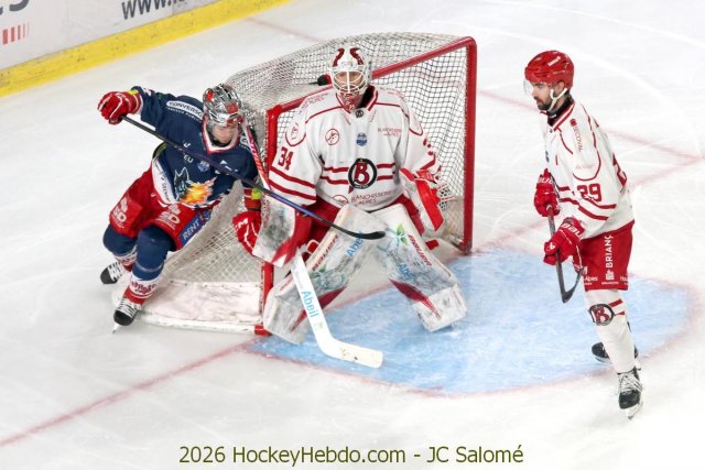 Photo hockey match Grenoble  - Briançon  le 24/02/2026