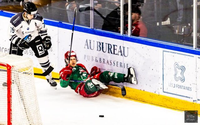 Photo hockey match Cergy-Pontoise - Marseille le 24/02/2026