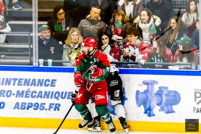 Photo hockey match Cergy-Pontoise - Marseille le 24/02/2026