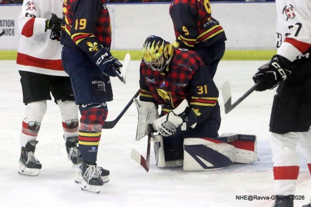 Photo hockey match Nice - Chamonix  le 24/02/2026