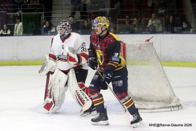 Photo hockey match Nice - Chamonix  le 24/02/2026
