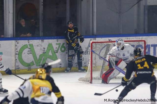 Photo hockey match Rouen - Gap  le 27/02/2026