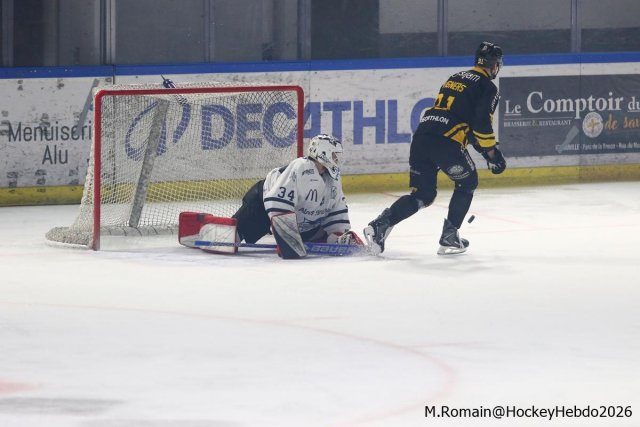 Photo hockey match Rouen - Gap  le 27/02/2026