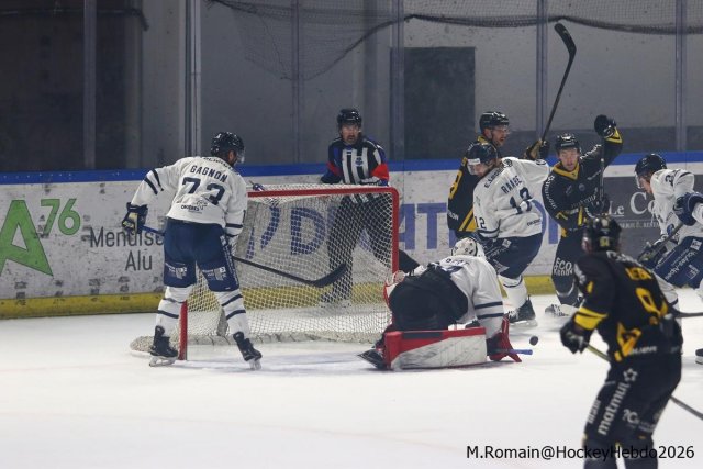 Photo hockey match Rouen - Gap  le 27/02/2026