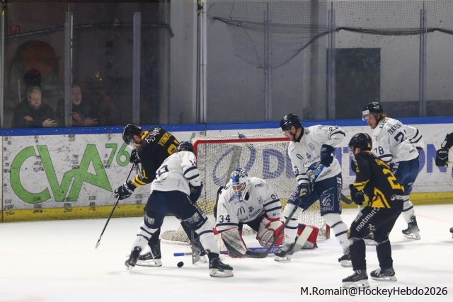 Photo hockey match Rouen - Gap  le 27/02/2026