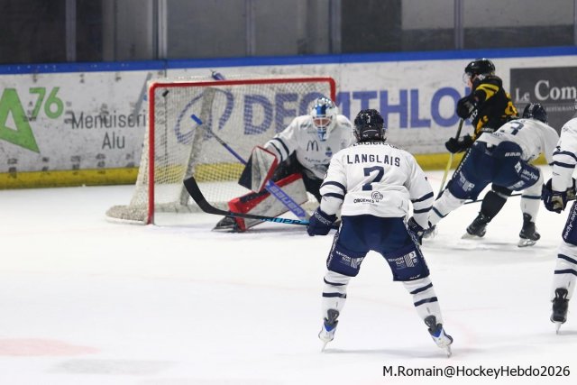 Photo hockey match Rouen - Gap  le 27/02/2026