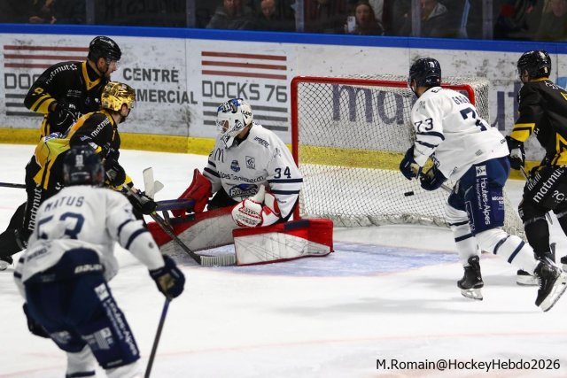 Photo hockey match Rouen - Gap  le 27/02/2026