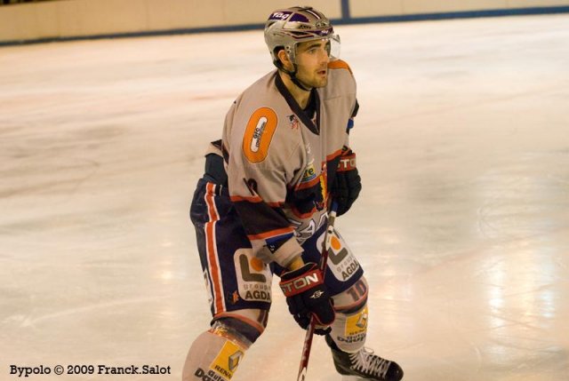 Photo hockey match Angers  - Grenoble  le 01/12/2009