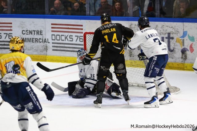 Photo hockey match Rouen - Gap  le 27/02/2026