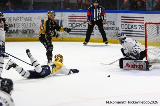 Photo hockey match Rouen - Gap  le 27/02/2026
